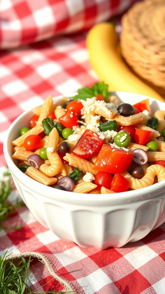 Whole Wheat Pasta Salad - Toddler-Approved Recipes