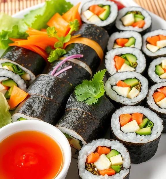 Vegetable Sushi Rolls - Easy Toddler Meals