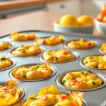 Vegetable Omelette Cups Recipe - Toddler-Approved Recipes Vegetable Omelette Cups - Toddler-Approved Recipes