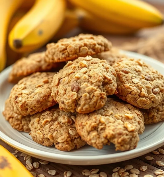 Banana Oat Cookies - Healthy Toddler Recipes