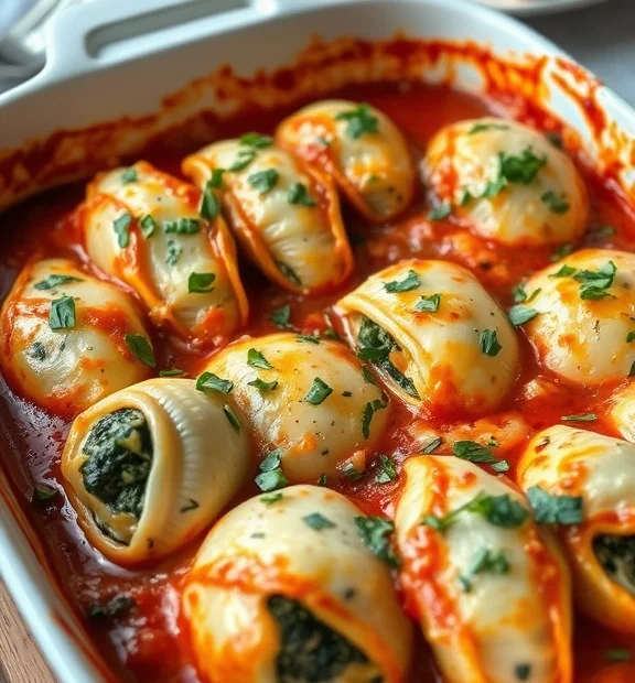 Spinach and Cheese Stuffed Shells - Toddler-Approved Recipes