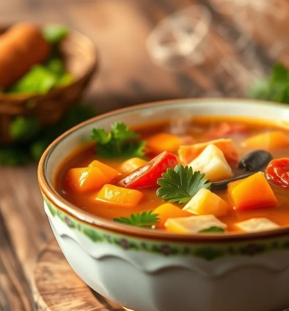 Colorful Vegetable Soup - Toddler-Approved Recipes