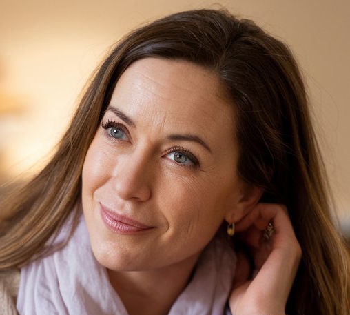 Portrait of Lila Sjöberg, wellness and parenting expert